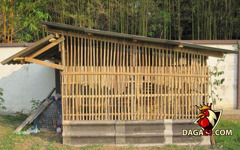làm chuồng gà bằng tre
