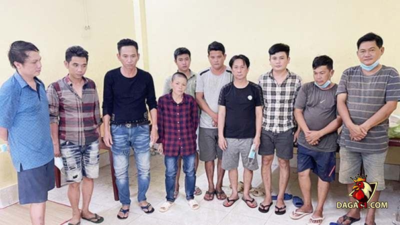 Nhóm đối tượng tham gia đá gà vi phạm pháp luật